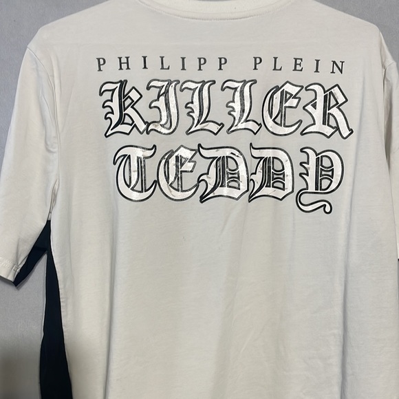 Philipp Plein Gangster Bear Designer T-Shirt - Picture 5 of 7
